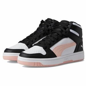 PUMA High Top Sneakers Black White Pink Women’s 6C EU 38‎